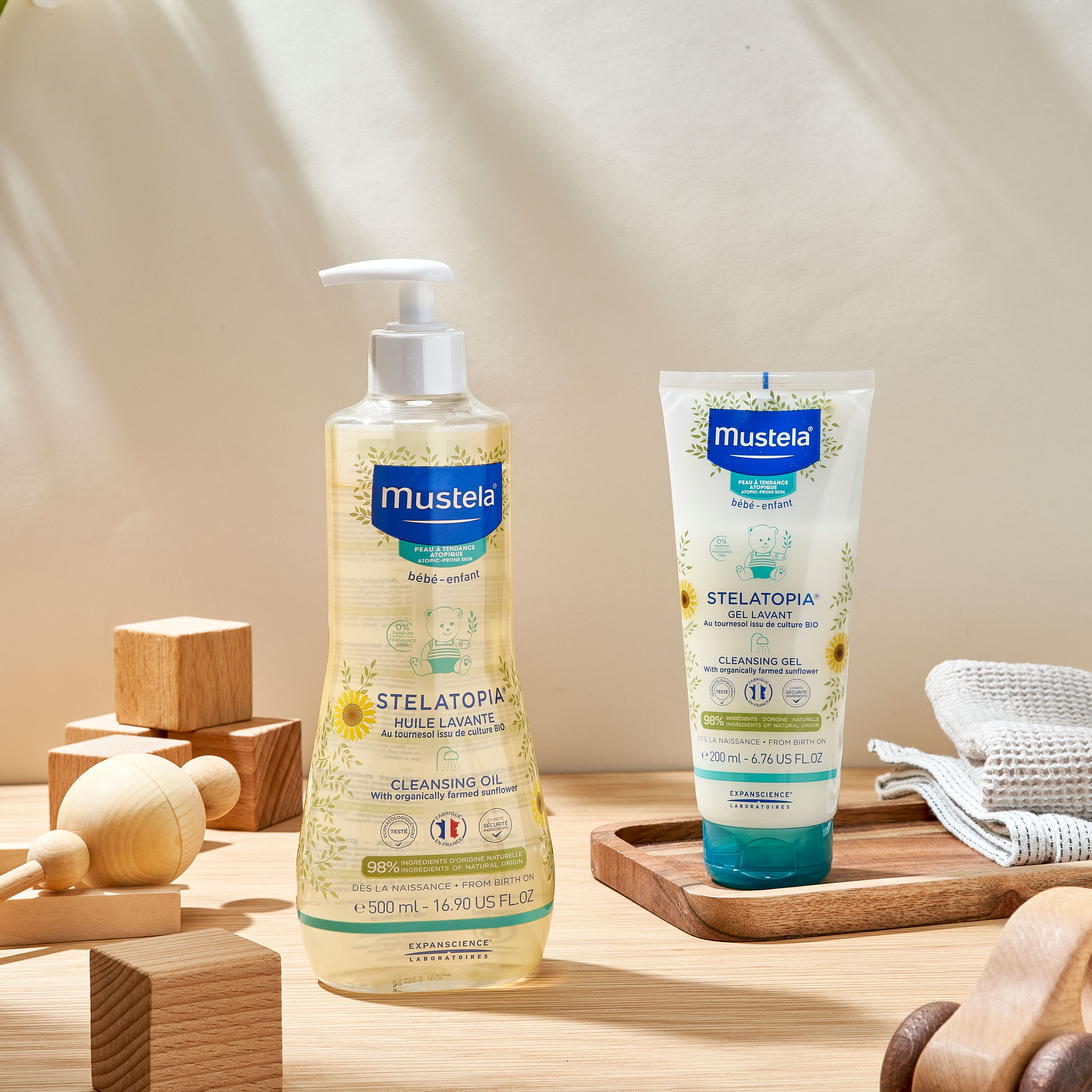 Эмоленты Mustela